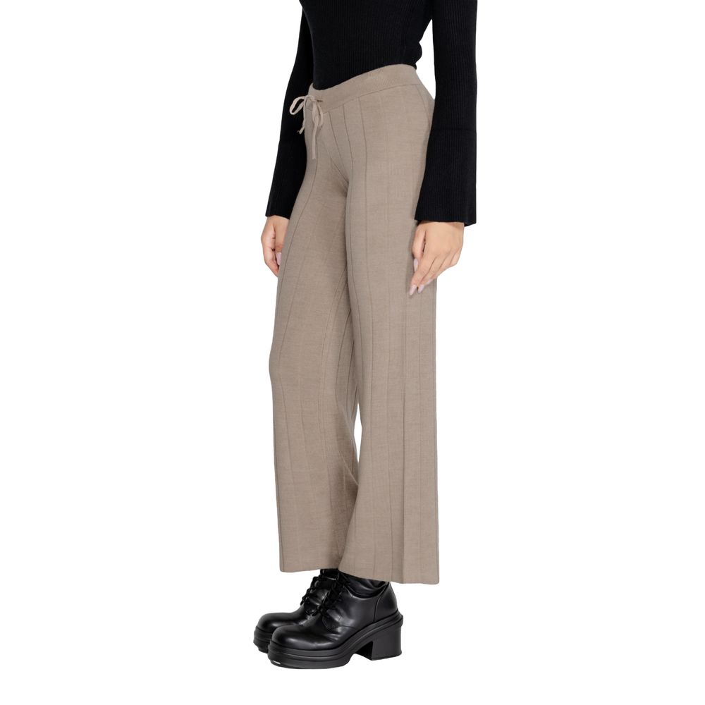 Only Beige Marabou Hose