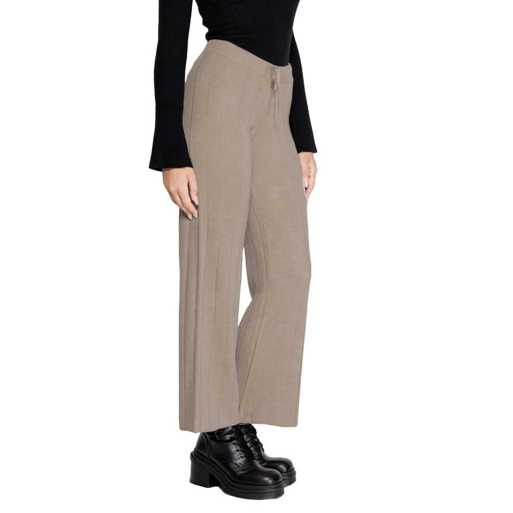 Only Beige Marabou Hose