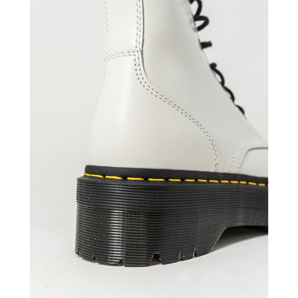 Dr. Martens – Weiße Lederstiefel