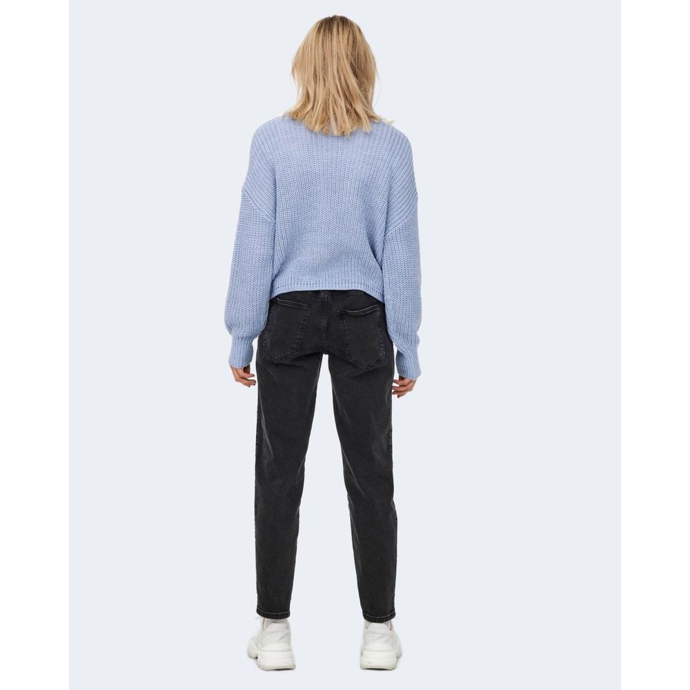 Only – Blaue Marabu-Strickjacke