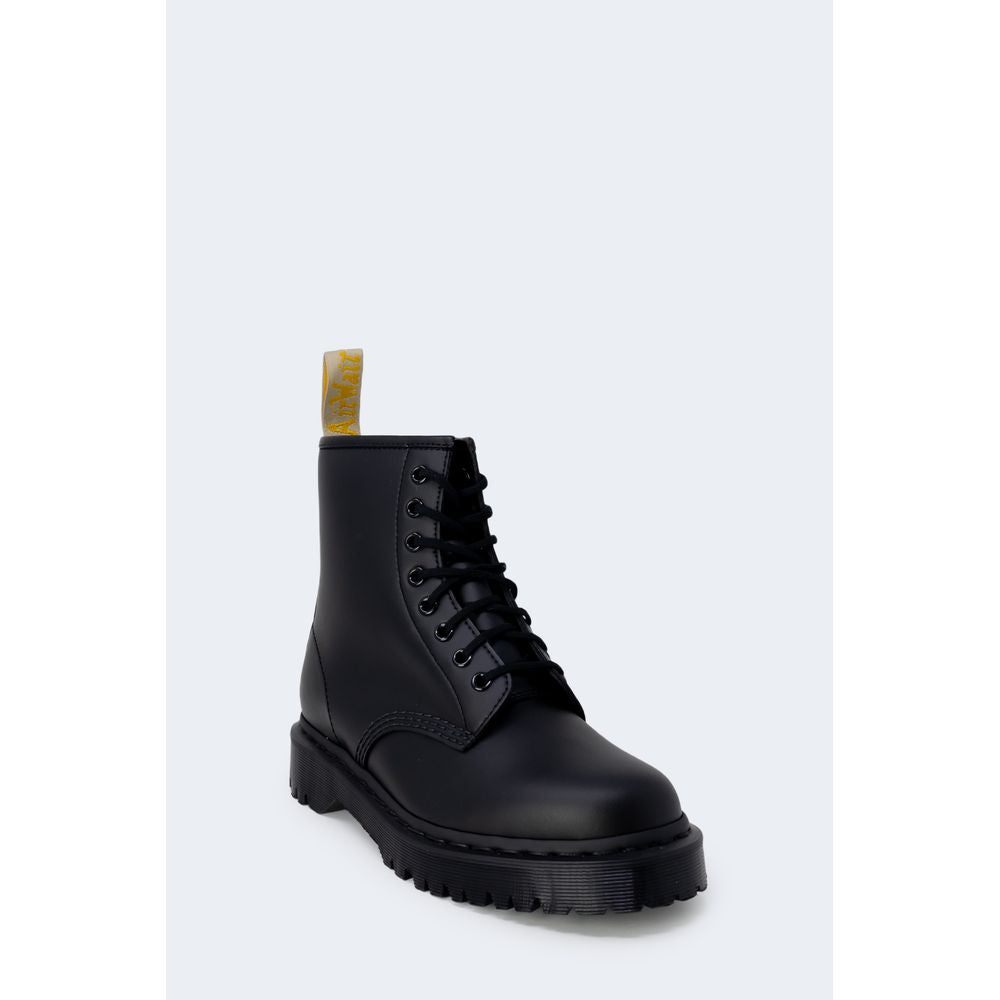 Dr. Martens – Schwarze Polyesterstiefel
