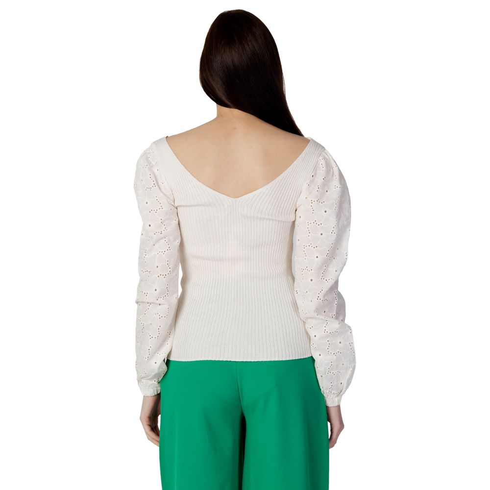 Only Beige Baumwoll-Sportbekleidung
