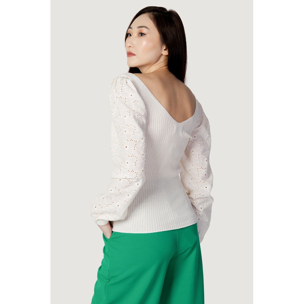 Only Beige Baumwoll-Sportbekleidung