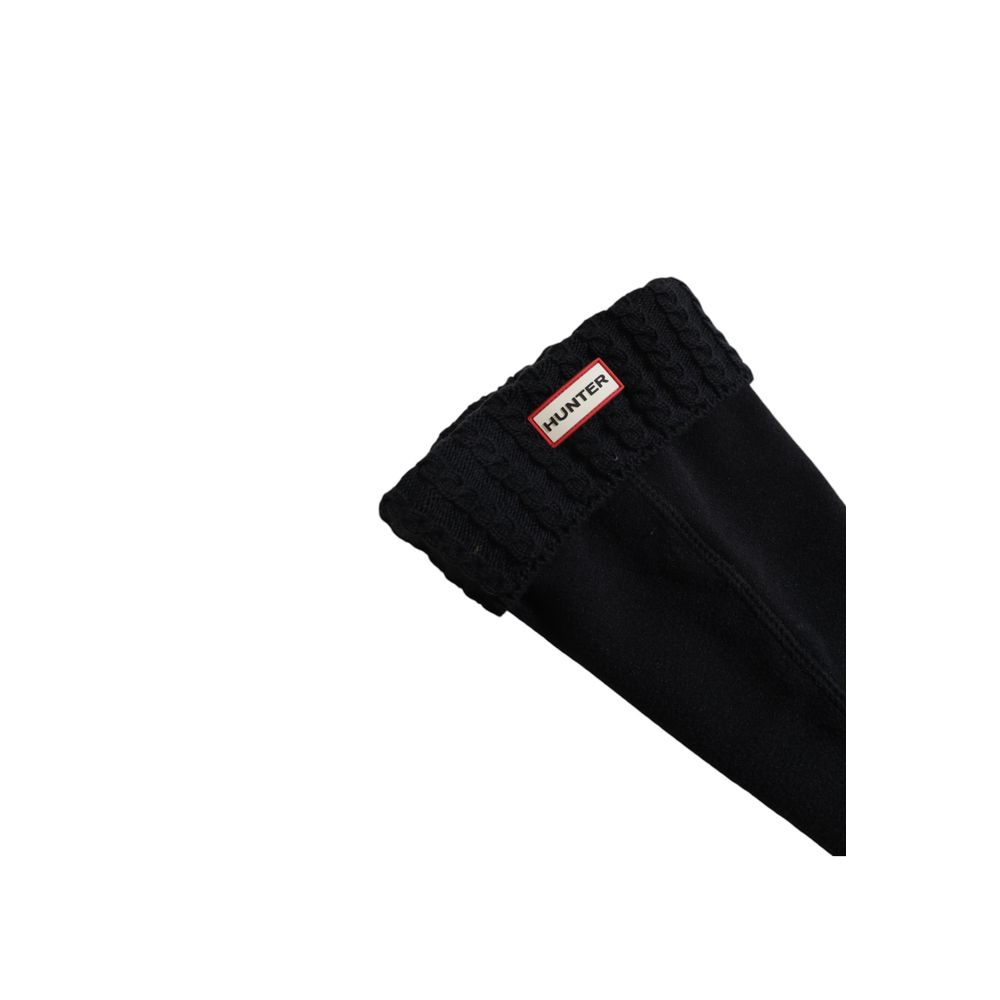 Hunter Schwarze Socken aus recyceltem Polyester