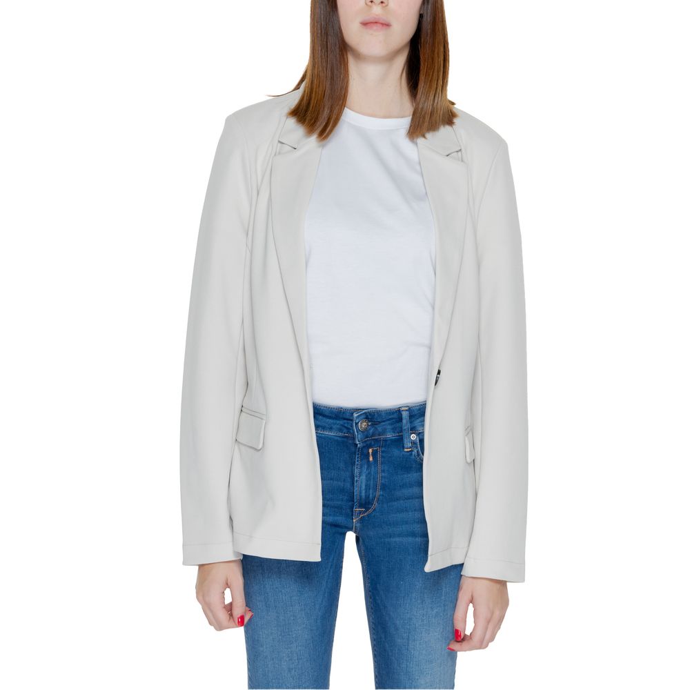 Only Beige Polyester-Blazer