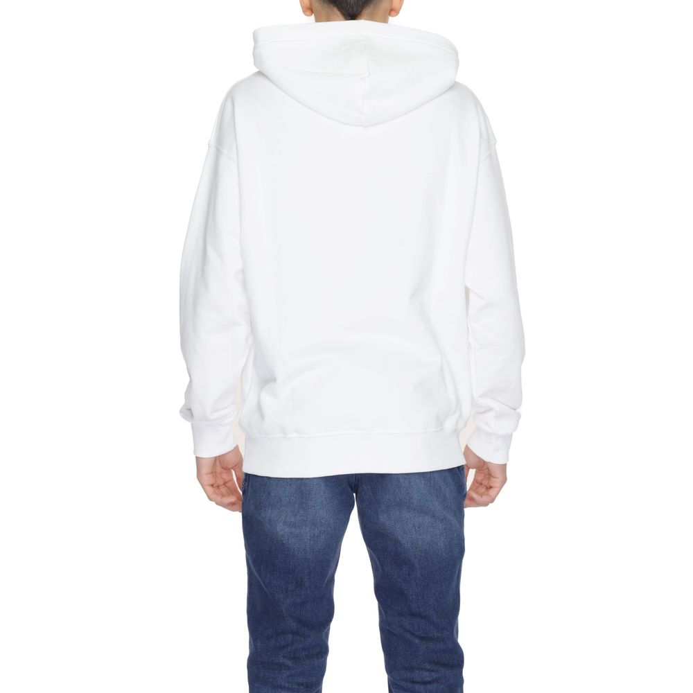 Underclub – Weißer Kapuzenpullover aus Baumwolle