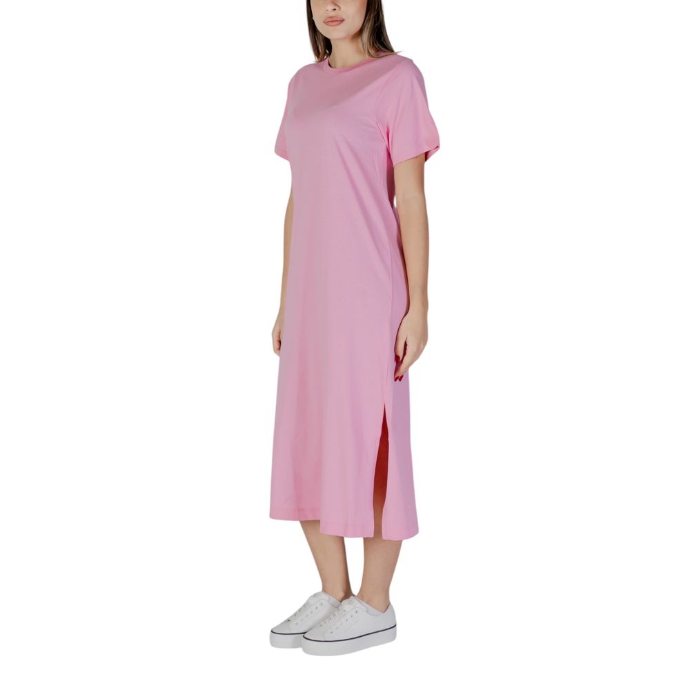 B.Young – Mehrfarbiges Midikleid aus Baumwolle