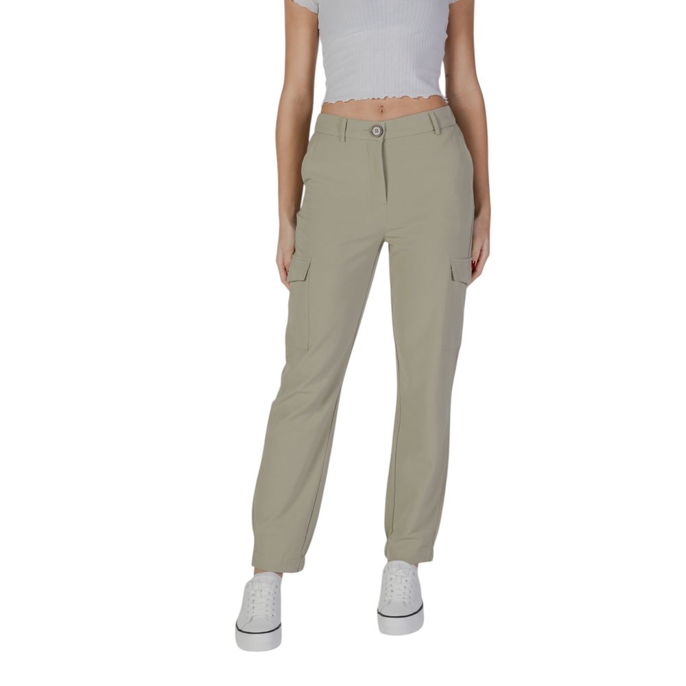B.Young Grüne Polyesterhose