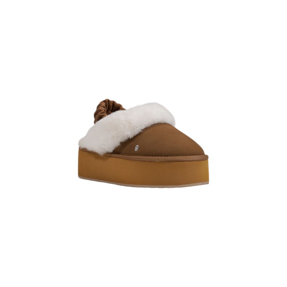 EMU Australia Beige Wildleder Plateau
