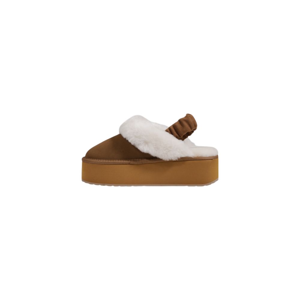 EMU Australia Beige Wildleder Plateau