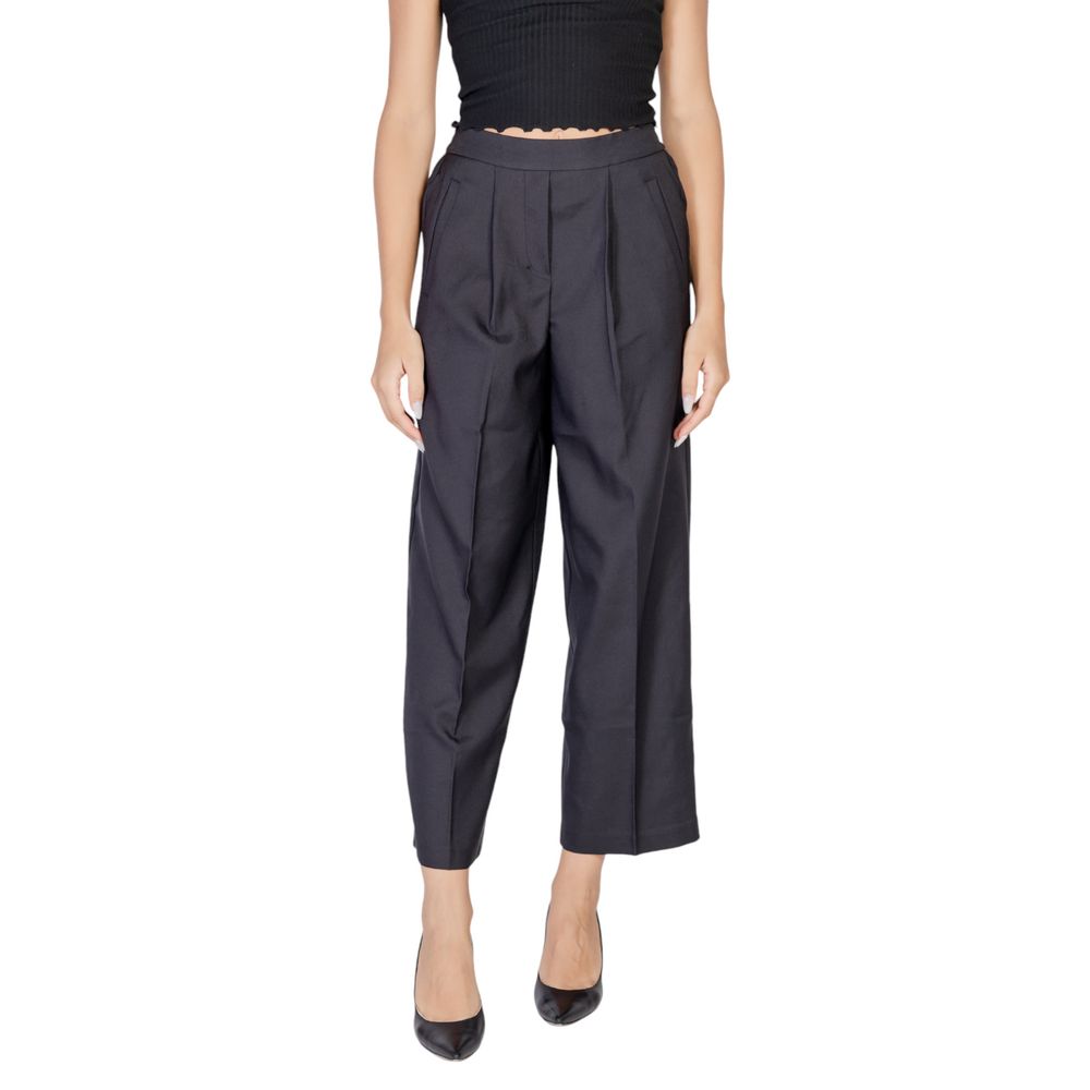 ICHI Schwarze Polyesterhose