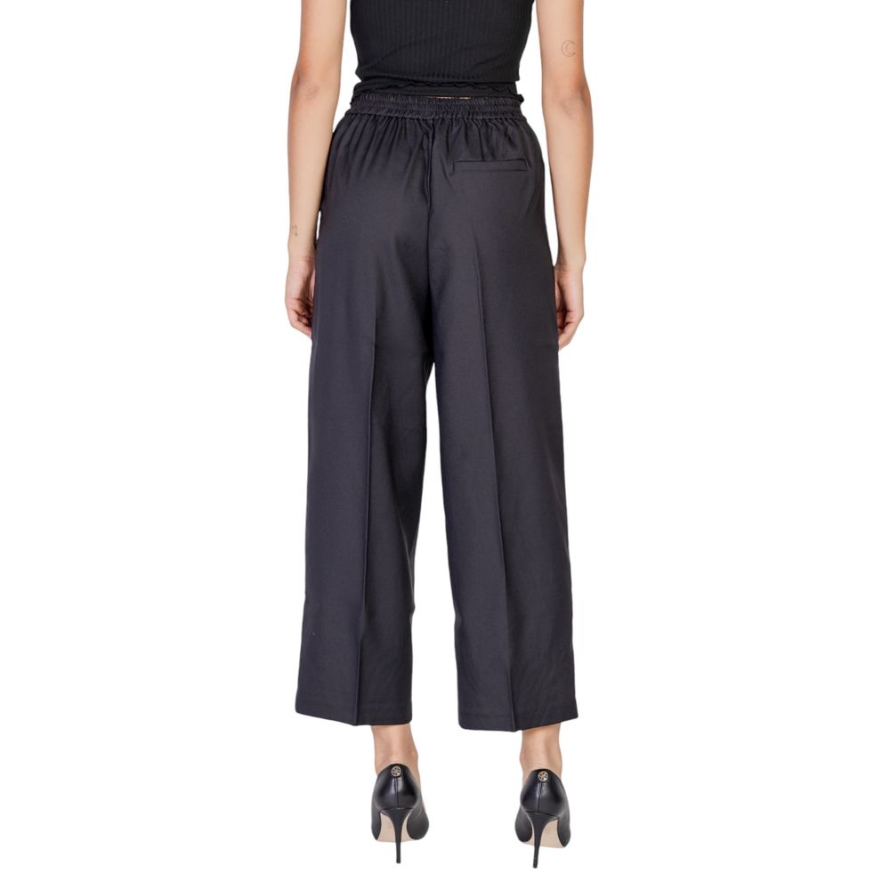 ICHI Schwarze Polyesterhose