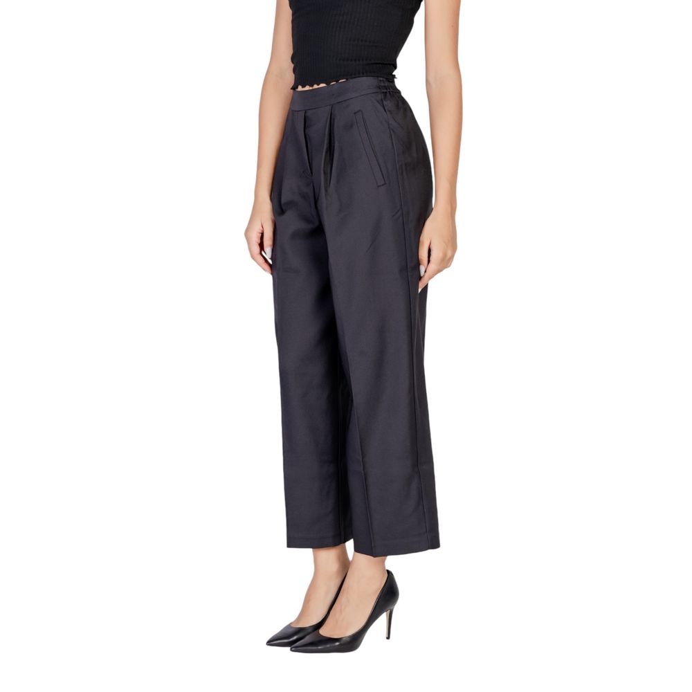 ICHI Schwarze Polyesterhose