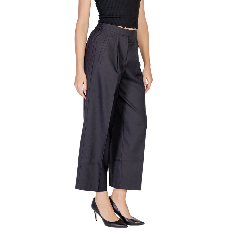 ICHI Schwarze Polyesterhose