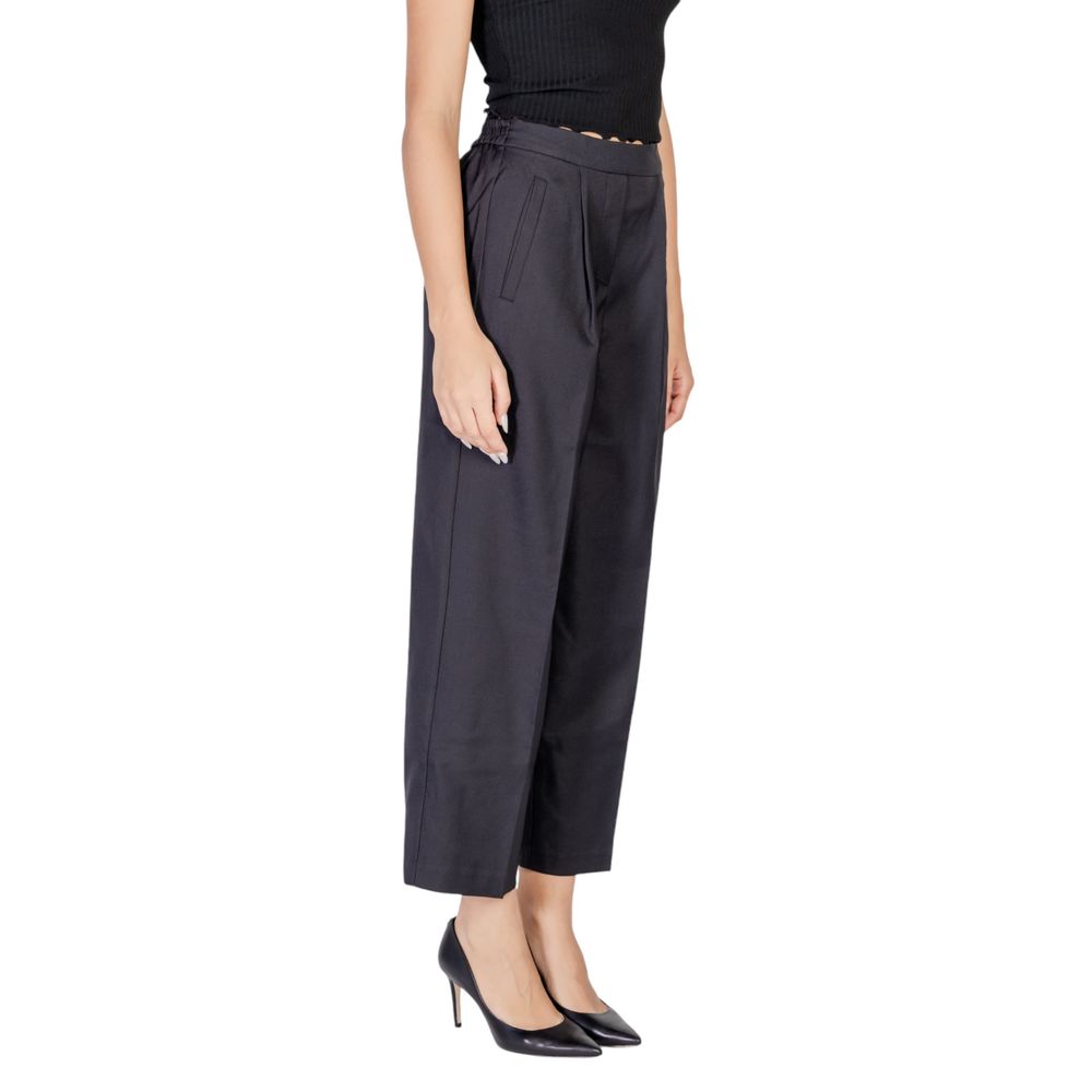 ICHI Schwarze Polyesterhose