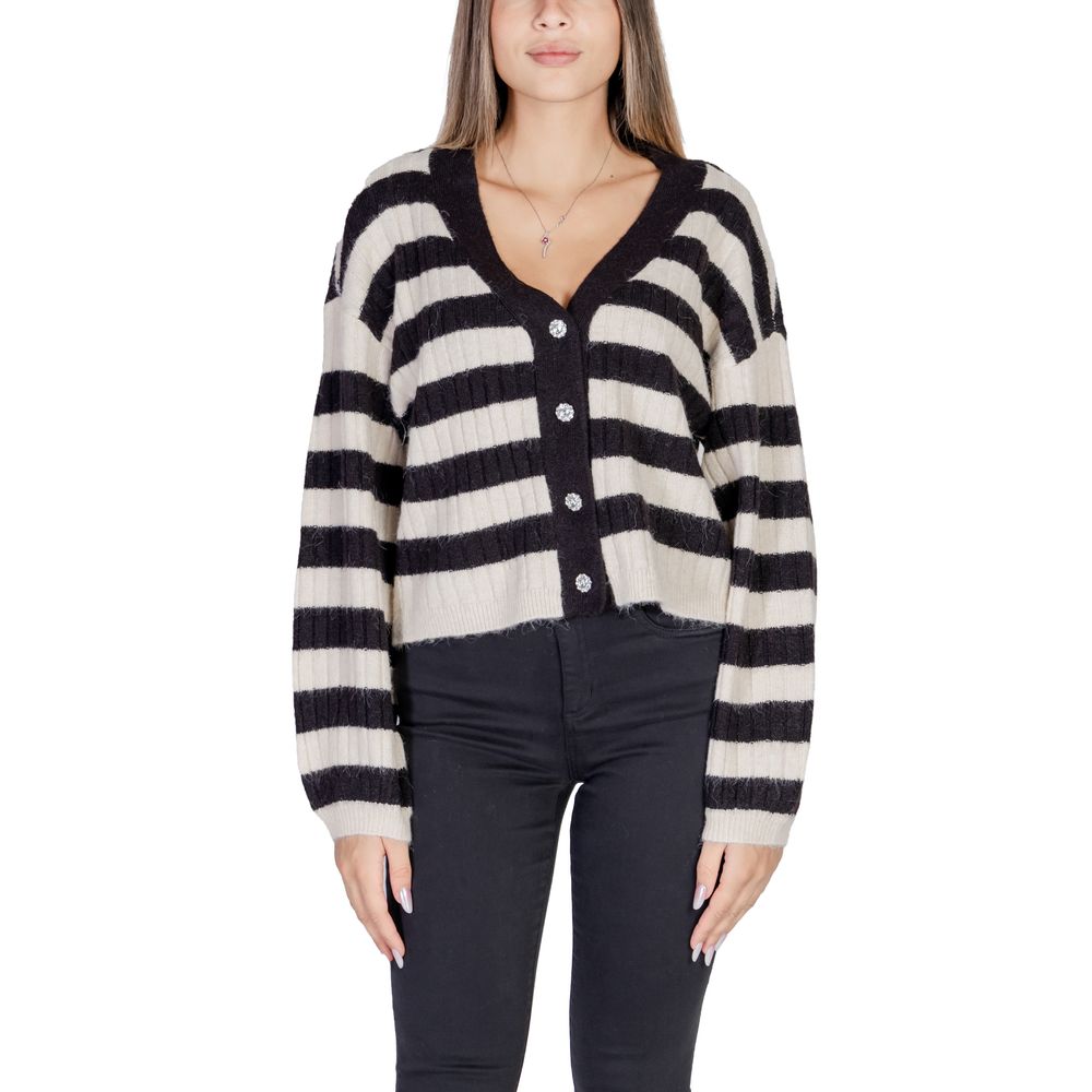 Vero Moda – Beige Polyester-Cardigan