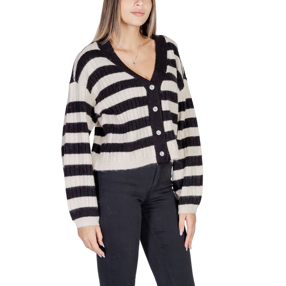 Vero Moda – Beige Polyester-Cardigan