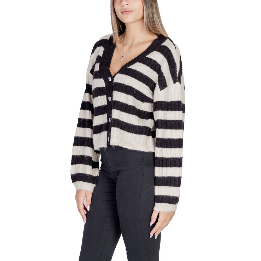 Vero Moda – Beige Polyester-Cardigan