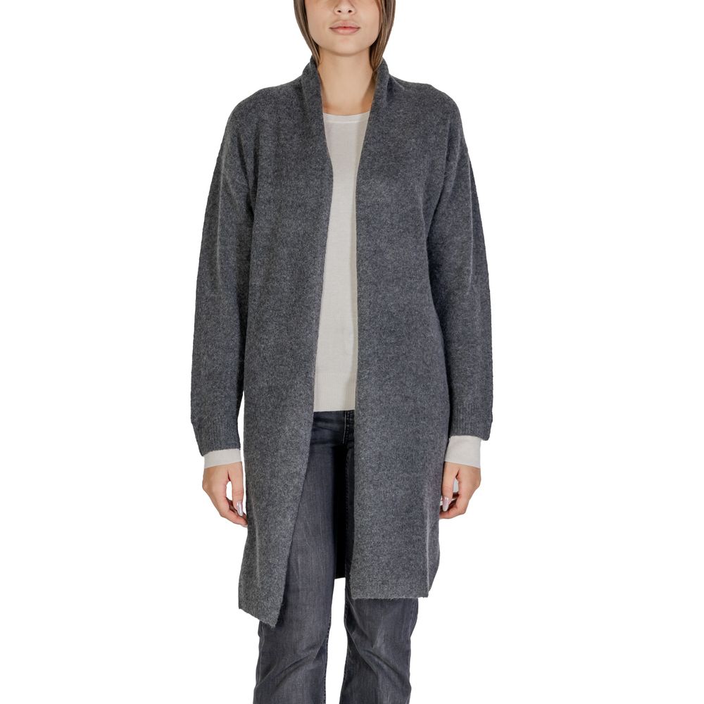 Morgan De Toi – Graue Polyester-Strickjacke