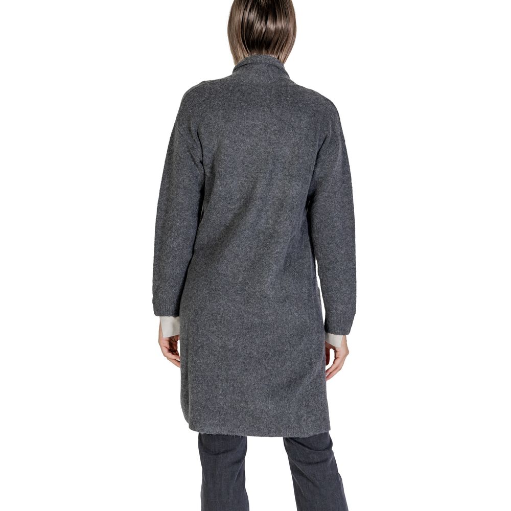 Morgan De Toi – Graue Polyester-Strickjacke