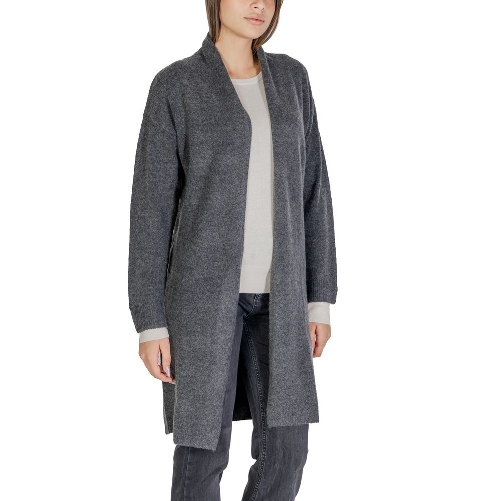Morgan De Toi – Graue Polyester-Strickjacke