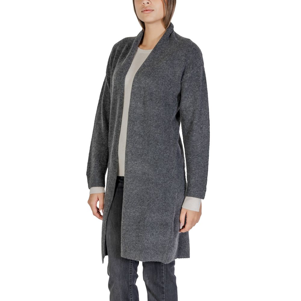 Morgan De Toi – Graue Polyester-Strickjacke