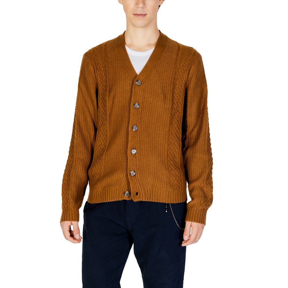 Hamaki-Ho Beige Polyester-Strickjacke
