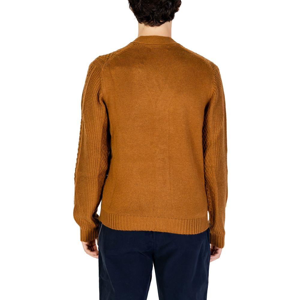 Hamaki-Ho Beige Polyester-Strickjacke