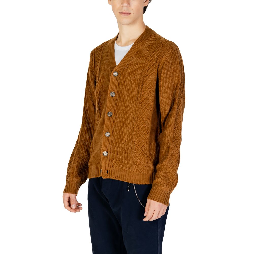 Hamaki-Ho Beige Polyester-Strickjacke