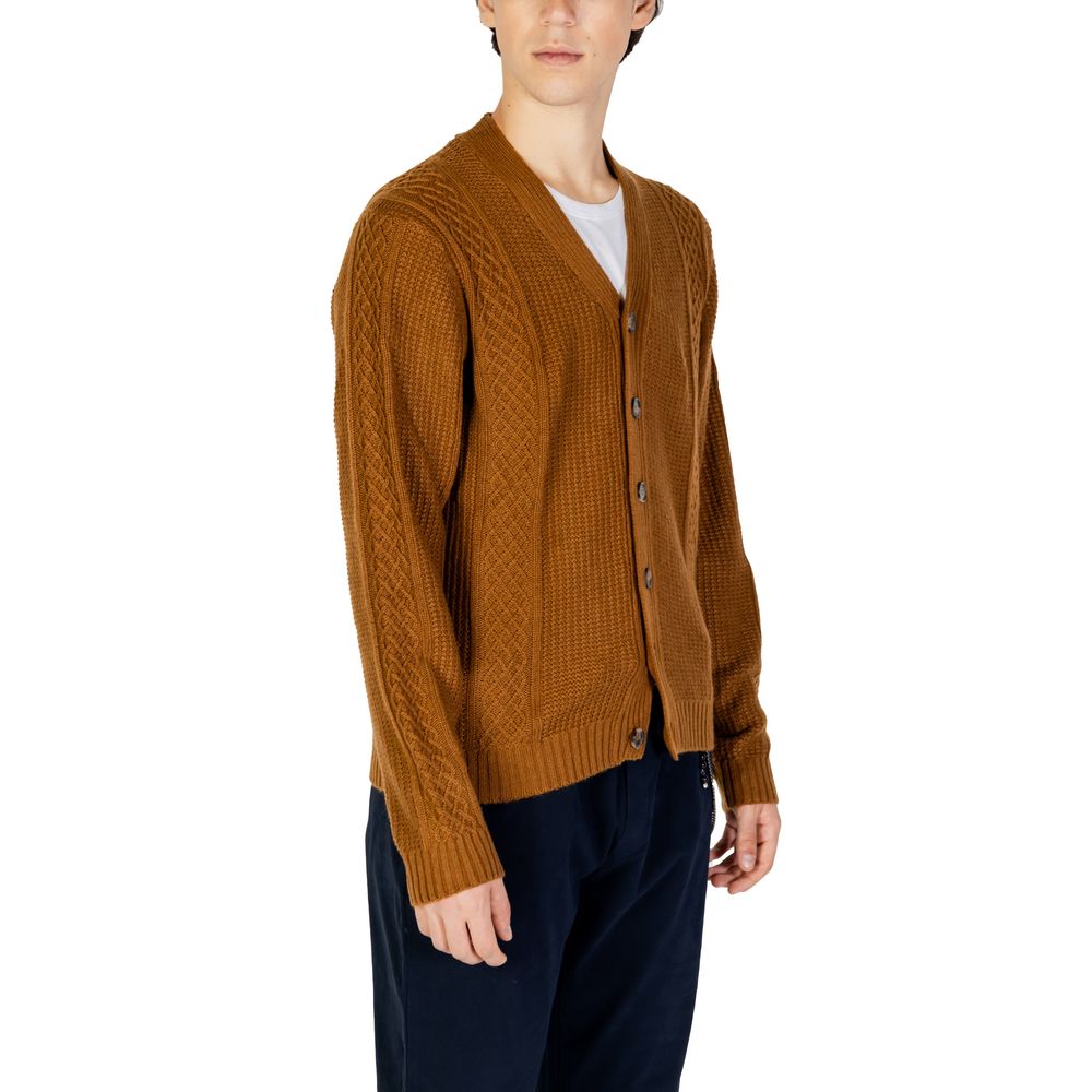 Hamaki-Ho Beige Polyester-Strickjacke