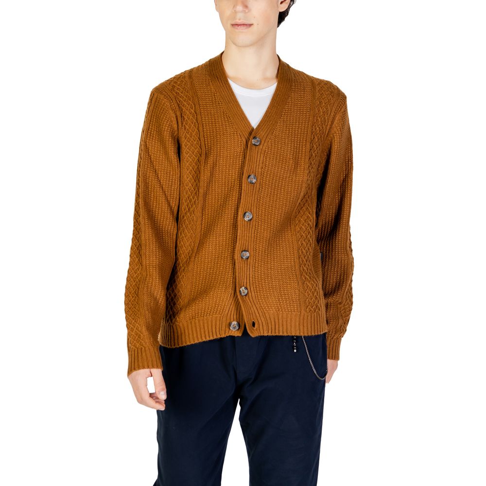 Hamaki-Ho Beige Polyester-Strickjacke