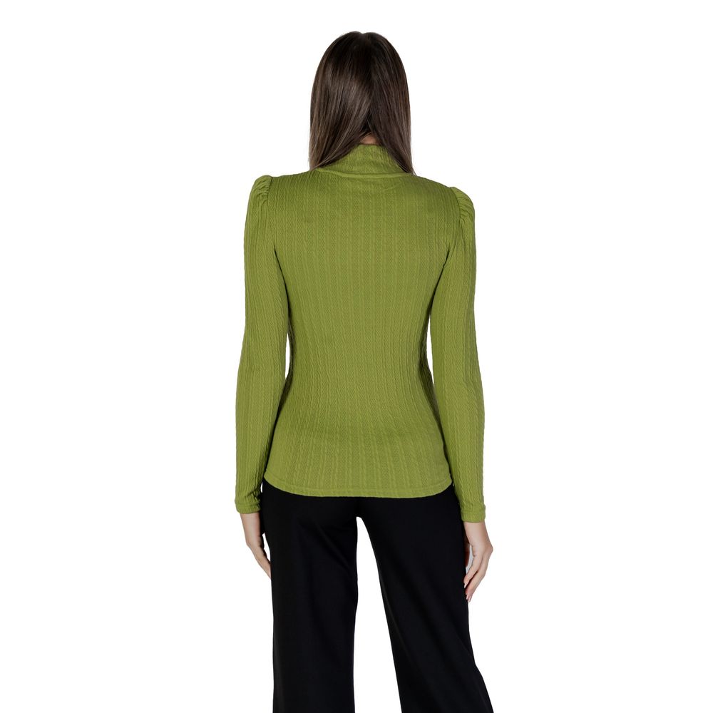 B.Young Grünes Langarmshirt aus Polyester