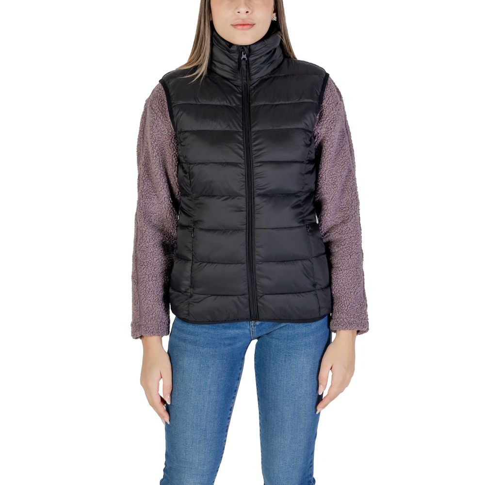B.Young – Schwarze ärmellose Jacke aus Nylon