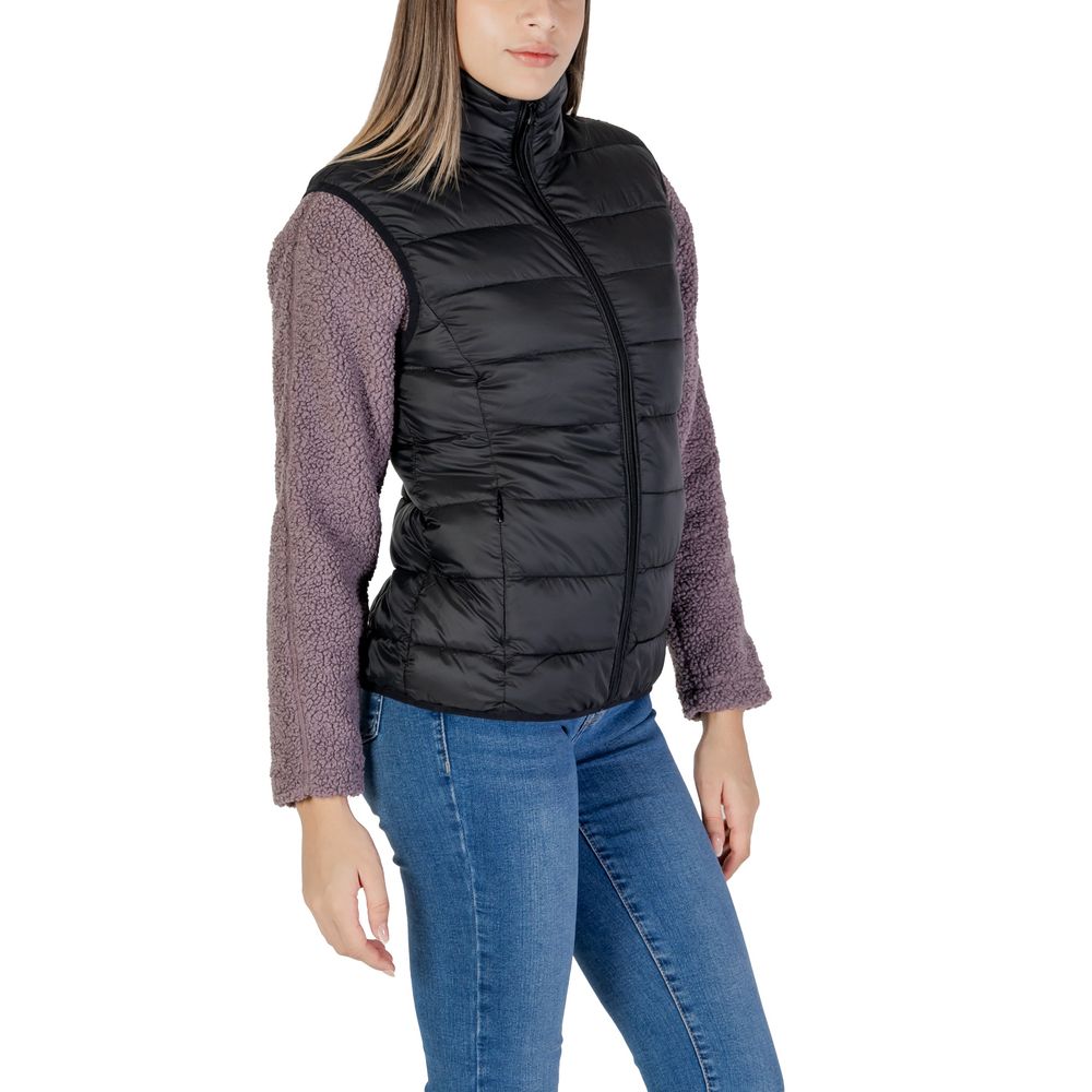 B.Young – Schwarze ärmellose Jacke aus Nylon