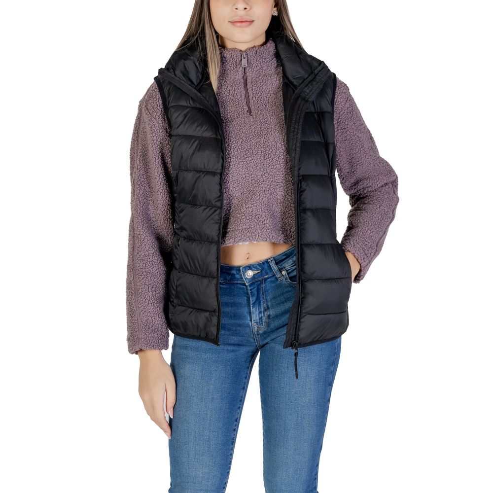 B.Young – Schwarze ärmellose Jacke aus Nylon