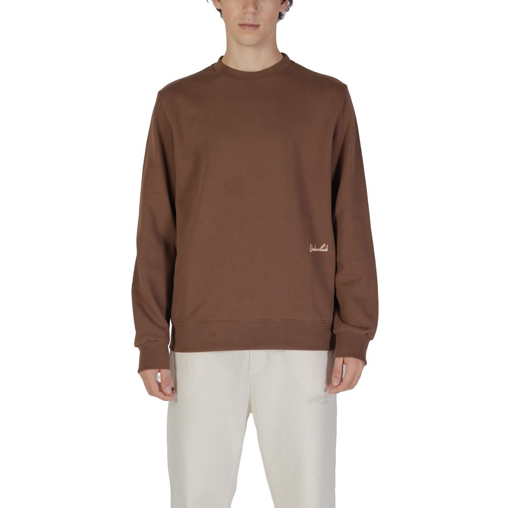 Braunes Baumwoll-Sweatshirt von Underclub