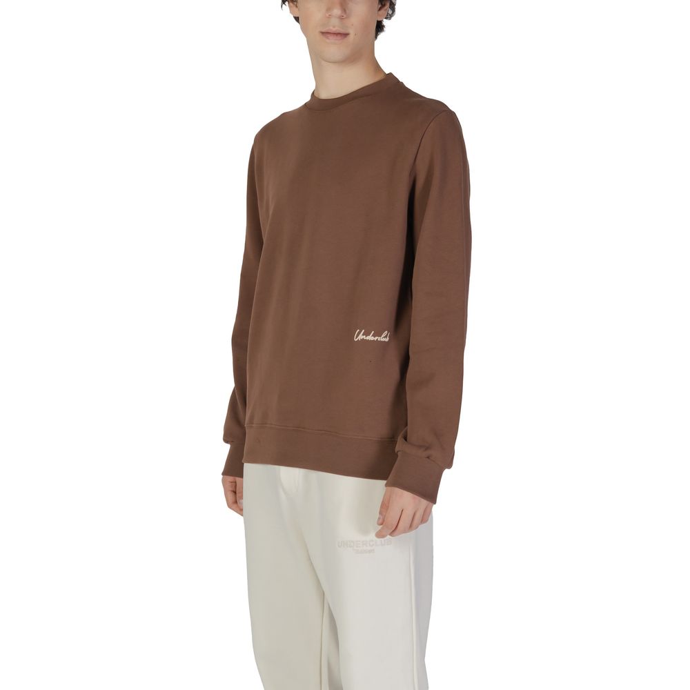 Braunes Baumwoll-Sweatshirt von Underclub