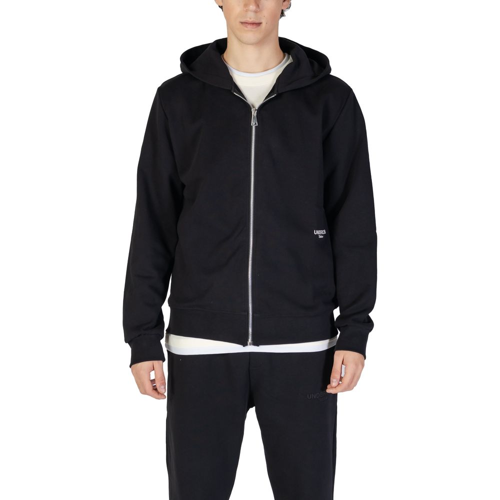 Underclub – Schwarzer Kapuzenpullover aus Baumwolle