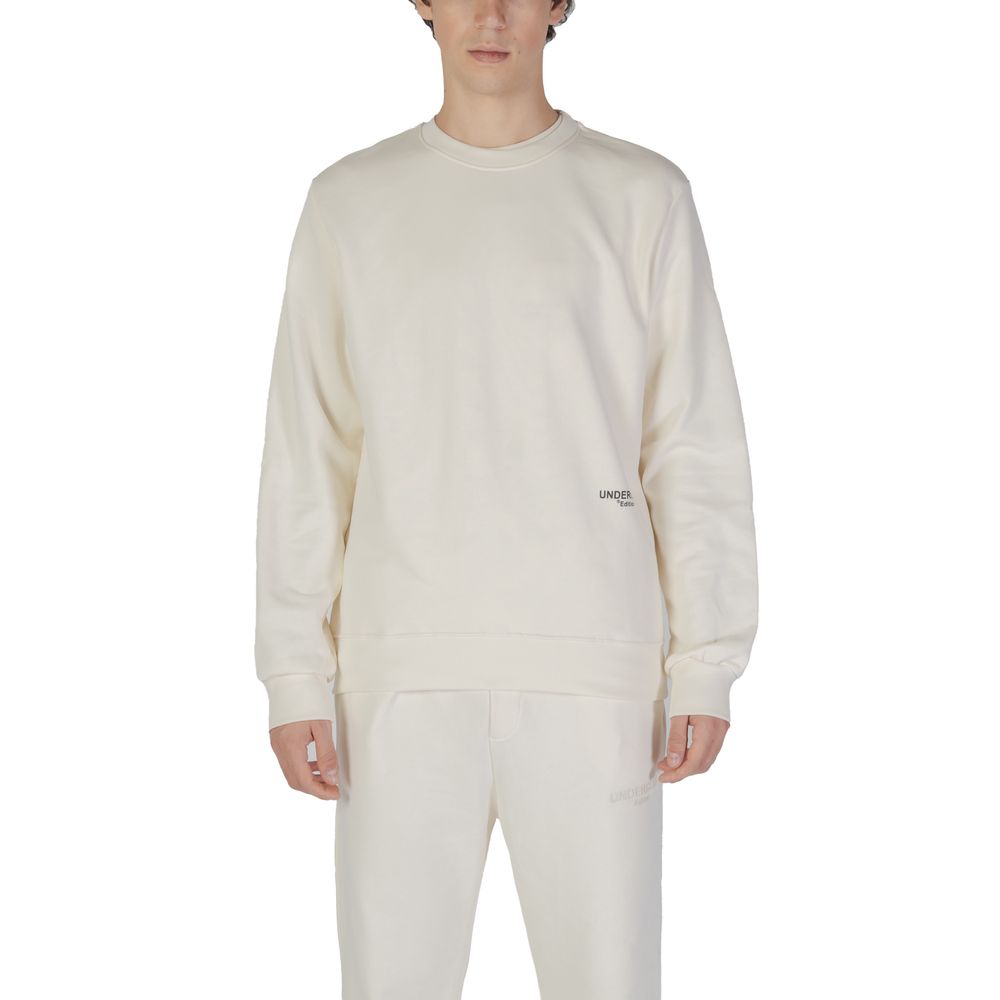 Cremefarbenes Sweatshirt aus Baumwolle von Underclub
