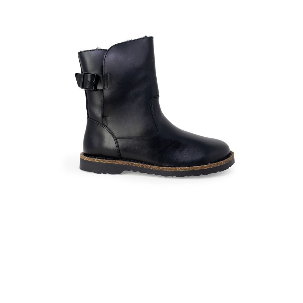 Birkenstock Schwarze Lederknöchel