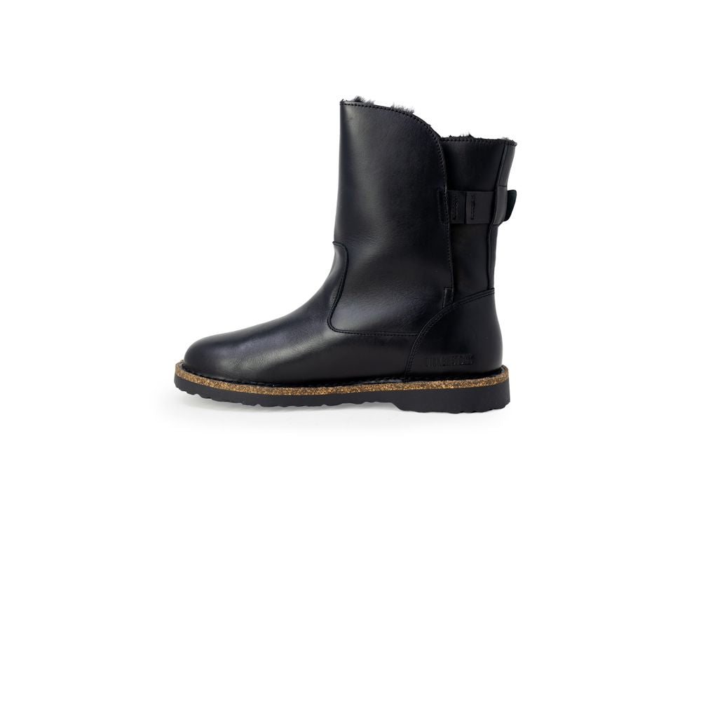 Birkenstock Schwarze Lederknöchel