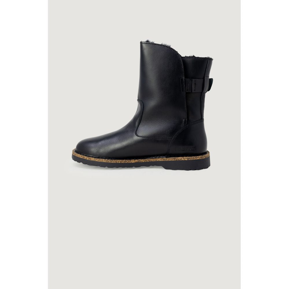 Birkenstock Schwarze Lederknöchel