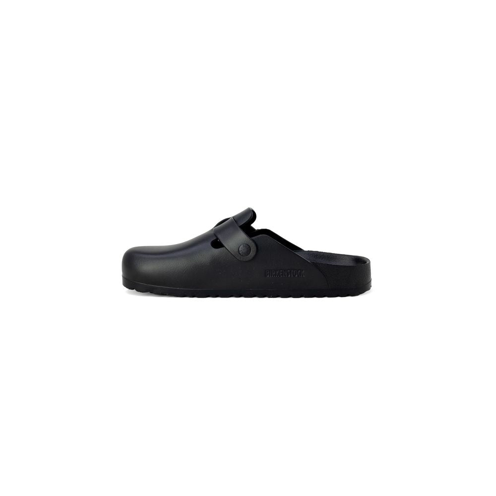 Birkenstock – Schwarze Plastik-Slipper