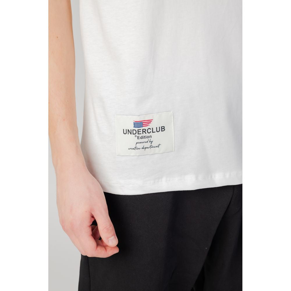 Weißes Baumwoll-T-Shirt von Underclub