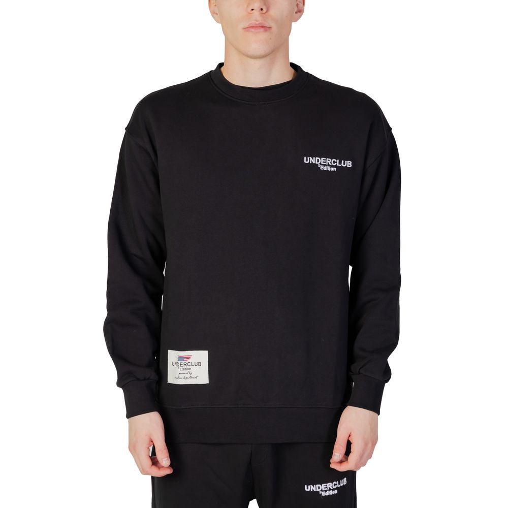 Schwarzes Baumwoll-Sweatshirt von Underclub