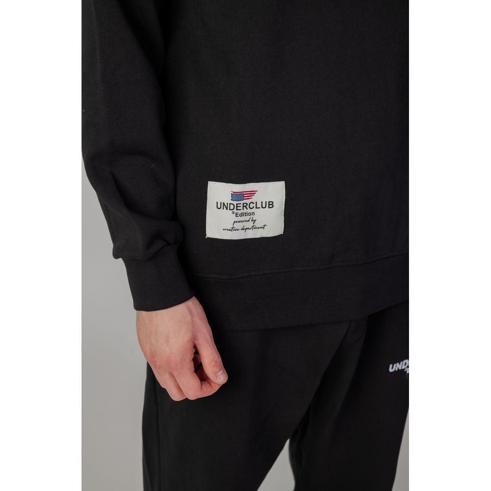 Schwarzes Baumwoll-Sweatshirt von Underclub