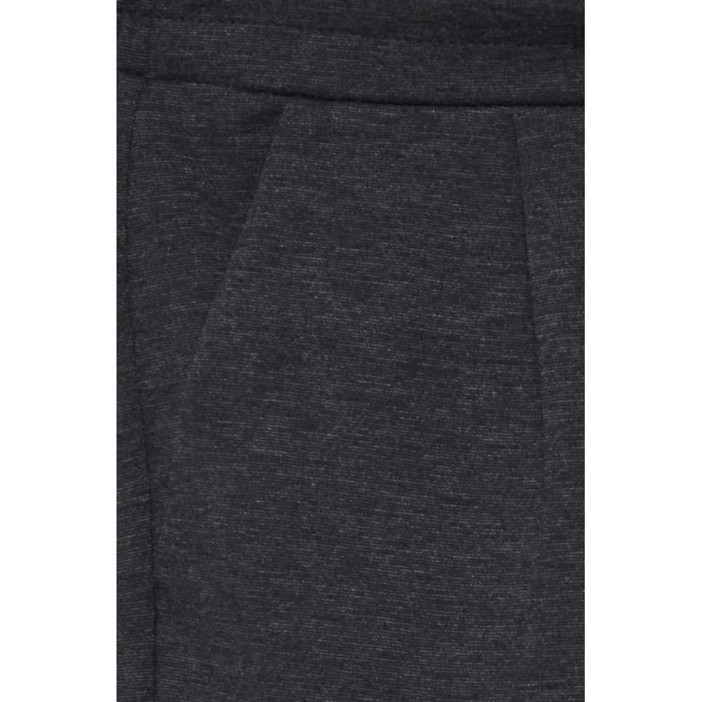 ICHI Graue Polyesterhose