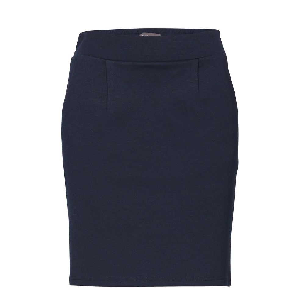 ICHI Blaues Polyester Mini