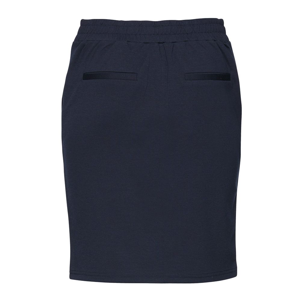 ICHI Blaues Polyester Mini