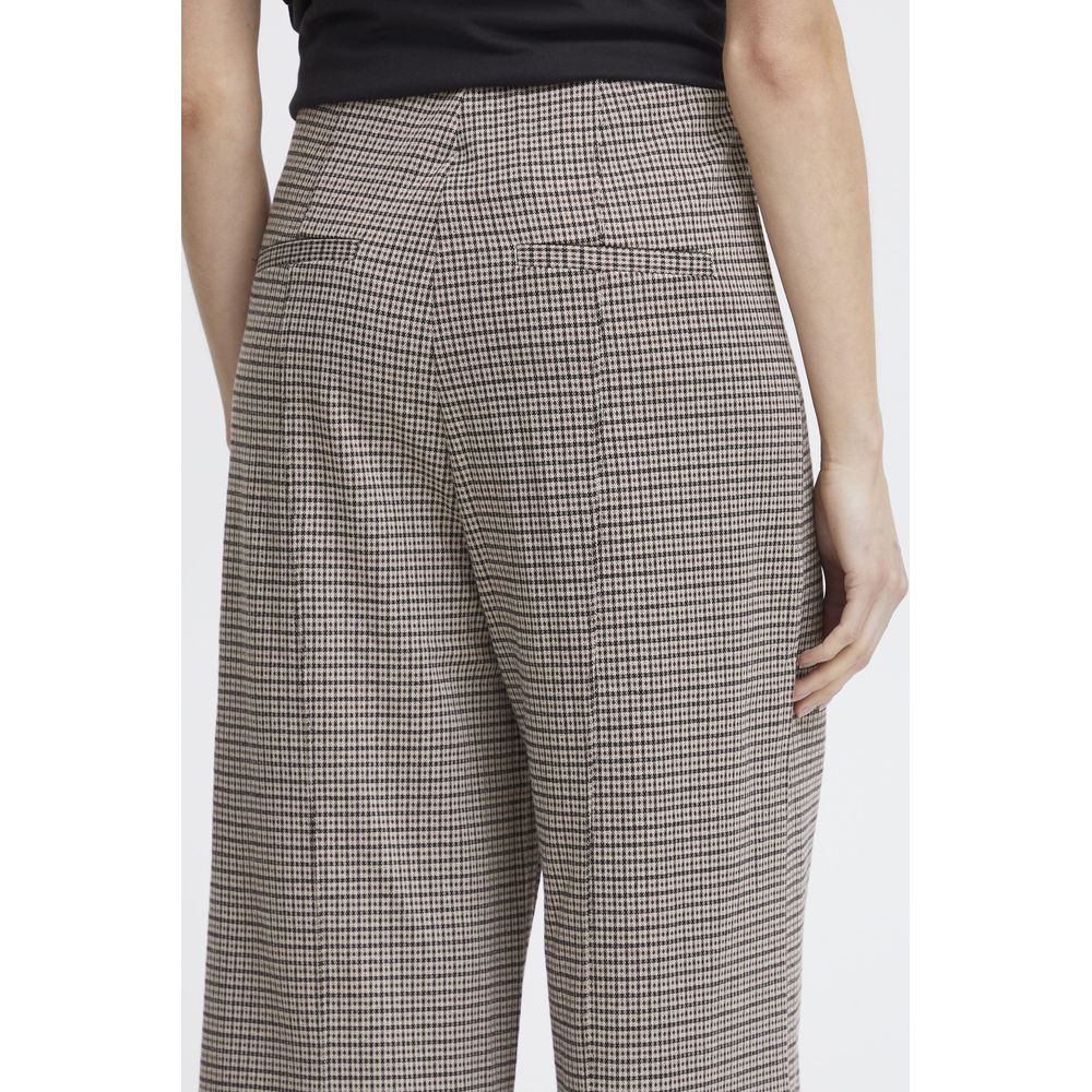 ICHI Beige Polyesterhose